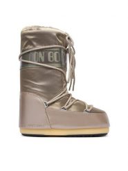 Moon Boot Śniegowce 80D1401680 M Złoty. Żółte kozaki dziewczęce Moon Boot, ze skóry. Za 759.99 zł.