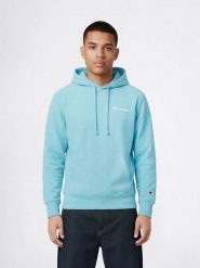 Champion Bluza w kolorze turkusowym rozmiar: L. Niebieskie bluzy z kapturem męskie CHAMPION, l, z bawełny. Za 131.12 zł.