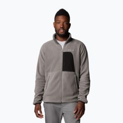 Bluza polarowa męska Columbia Rapid Expedition II Full Zip Fleece. Szare bluzy bez kaptura męskie Columbia, m, z polaru. Za 229.99 zł.