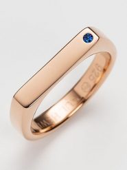 Paul Hewitt Pozłacany pierścionek z cyrkonią rozmiar: 52. Czerwone pierścionki damskie paul hewitt, z cyrkonią, pozłacane. Za 252.94 zł.