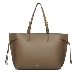 Torebka Furla. Brązowe torebki klasyczne damskie Furla, bez wzorów, bez dodatków. Za 1,574.00 zł.
