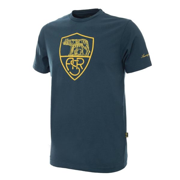 Koszulka dla dorosłych - AS Roma Heritage Verde Bottiglia - Zielony Ciemny. Zielone t-shirty sportowe męskie COPA FOOTBALL, s, bez ramiączek, do piłki nożnej. Za 212.95 zł.