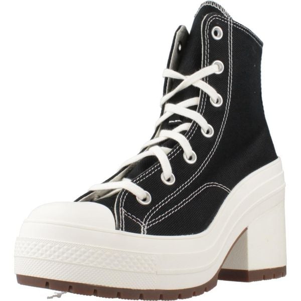 Buty Kobieta Converse Chuck 70 De Luxe Heel czarny. Czarne buty sportowe na co dzień damskie Converse, bez wzorów. W wyprzedaży za 436.55 zł.