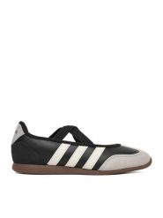 Adidas Baleriny C-BARREDA MARY JANE HQ7401 Czarny. Czarne baleriny damskie Adidas, bez wzorów, ze skóry, bez obcasa. Za 279.99 zł.