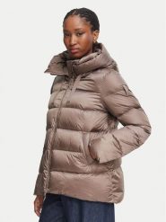 Bomboogie Kurtka puchowa Rome GW6012TDLC6 Brązowy Regular Fit. Brązowe kurtki damskie Bomboogie, bez wzorów, z puchu, bez kaptura. Za 1,729.00 zł.