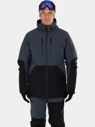 Kurtka Narciarska Męska Fundango Baily ECO Allmtn. Czarne kurtki narciarskie i snowboardowe damskie Fundango, m, bez wzorów, z materiału, bez kaptura, narciarskie. Za 749.00 zł.
