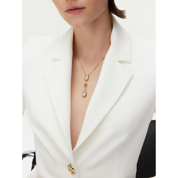 Naszyjnik Guess. Żółte naszyjniki damskie Guess, złote. Za 199.99 zł.
