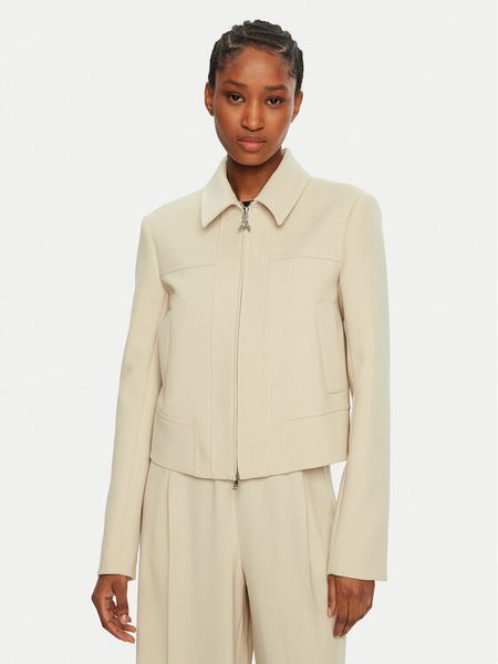 Patrizia Pepe Marynarka 8O0171/A545-B814 Beżowy Regular Fit. Brązowe marynarki i żakiety damskie Patrizia Pepe, bez wzorów, z syntetyku. Za 899.99 zł.