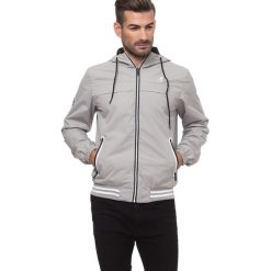 Kurtka w kolorze jasnoszarym. Szare kurtki męskie Lonsdale, Kangol, Crosshatch, l, bez wzorów, bez kaptura. W wyprzedaży za 259.95 zł.