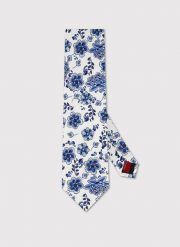 PAKO LORENTE – Jedwabny niebieski krawat męski. Niebieskie krawaty i muchy męskie Pako Lorente, bez wzorów, z jedwabiu, eleganckie. Za 149.99 zł.