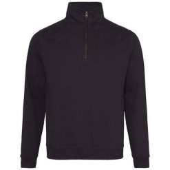 Bluza Męska Sophomore Quarter Zip. Czarne bluzy bez kaptura męskie AWDIS, l. Za 150.99 zł.