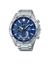 Casio Zegarek EFV-620D-2AVUEF Srebrny. Szare zegarki męskie Casio, srebrne. Za 549.99 zł.