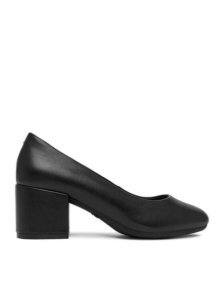 Go Soft Czółenka CEO-HY25127-1 Czarny. Czarne czółenka damskie GO SOFT, bez wzorów, ze skóry, bez obcasa. Za 139.99 zł.