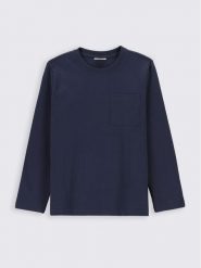 Coccodrillo Bluzka ZC2143101BAB Granatowy Regular Fit. Niebieskie t-shirty chłopięce COCCODRILLO, bez wzorów, z bawełny, bez ramiączek. Za 39.99 zł.