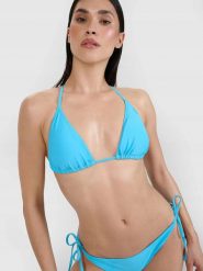 GÓRA OD BIKINI DAMSKI 4F STRÓJ KĄPIELOWY XL F070. Czerwone bikini damskie 4f, bez wzorów. Za 40.87 zł.
