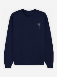 WOOOP Bluza "Pissenlit" w kolorze granatowym rozmiar: L. Niebieskie bluzy bez kaptura damskie Wooop, l. Za 104.89 zł.
