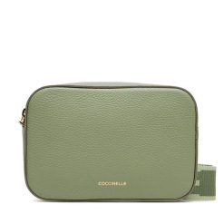 Torebka Coccinelle. Zielone listonoszki damskie Coccinelle, bez wzorów, bez dodatków. Za 639.99 zł.