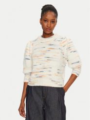 Munthe Sweter 244162124474 Beżowy Regular Fit. Brązowe swetry klasyczne damskie Munthe, z wełny, bez kołnierzyka. Za 729.99 zł.