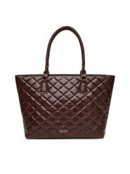 Nine West Torebka CEO-LINDA-LA374-4064 Brązowy. Brązowe torebki klasyczne damskie Nine West, bez wzorów, z materiału, bez dodatków. Za 249.99 zł.
