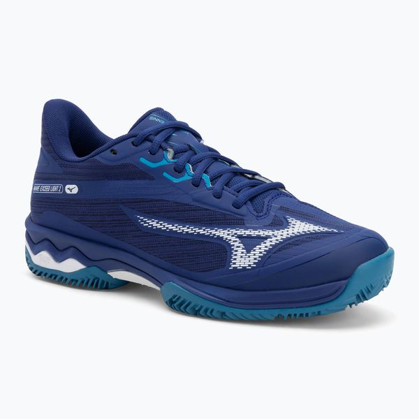Buty do tenisa męskie Mizuno Wave Exceed Light 2 CC. Białe obuwie do biegania damskie Mizuno, mizuno wave. Za 369.99 zł.