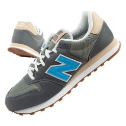 Buty New Balance Buty Sneakersy GM500TBW szare. Szare buty sportowe na co dzień męskie z gumy, bez zapięcia. Za 518.78 zł.