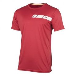 Koszulka sportowa męska Dunlop Club Crew. Czerwone t-shirty sportowe męskie Dunlop, m, z poliesteru, bez ramiączek. Za 231.00 zł.