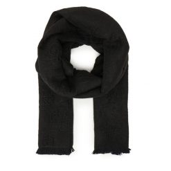 Szalik Guess. Czarne szaliki i kominy damskie Guess, z aplikacjami. Za 219.99 zł.