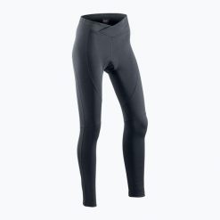 Spodnie rowerowe damskie Northwave Crystal 2 Tight 10. Czarne spodnie materiałowe damskie Northwave, bez wzorów, z elastanu, sportowe. Za 248.40 zł.