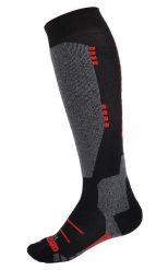 Skarpety narciarskie Blizzard Wool Sport Ski Merino black/red. Czarne skarpetki damskie BLIZZARD, bez wzorów, z bawełny. Za 59.99 zł.