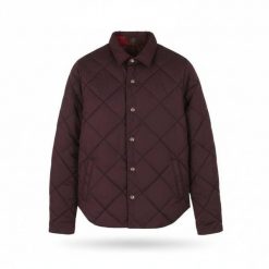 Scotch & Soda męska kurtka pikowana bordowa S. Czerwone kurtki męskie COACH SOAK, m, bez wzorów, bez kaptura. Za 320.99 zł.