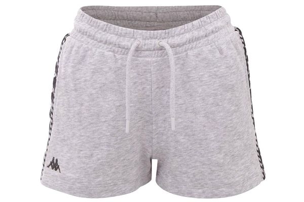 Spodenki treningowe damskie Kappa Irisha. Szare spodenki sportowe damskie Kappa, l, z bawełny, na fitness i siłownię. Za 39.90 zł.