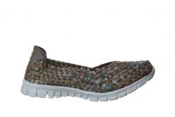 Półbuty Rock Gerta Petra 032961, Wielokolorowy, Materiał - 37. Niebieskie półbuty damskie Rock Spring, bez wzorów, z materiału, rockowe, bez obcasa. W wyprzedaży za 164.99 zł.