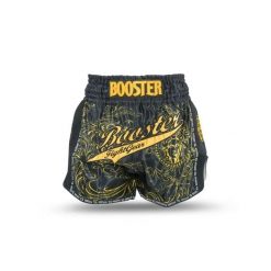Szorty do boksu tajskiego Booster Fight Gear TBT Medusa. Czarne szorty damskie BOOSTER FIGHT GEAR, bez wzorów, eleganckie. Za 278.50 zł.