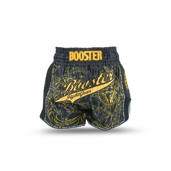 Szorty do boksu tajskiego Booster Fight Gear TBT Medusa. Czarne szorty damskie BOOSTER FIGHT GEAR, bez wzorów, eleganckie. Za 278.50 zł.