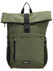 Beagles Plecak "College" w kolorze khaki - 40 x 60 x 16 cm rozmiar: onesize. Brązowe plecaki damskie Beagles, bez wzorów, z materiału. Za 114.17 zł.