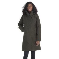 Płaszcz puchowy damski Chelsea. Zielone płaszcze damskie Marmot, s, bez wzorów, z puchu. Za 2,159.99 zł.