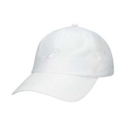 Essential Czapka Z Daszkiem Z Haftowanym Logo. Białe czapki męskie Asics, bez wzorów. Za 165.99 zł.
