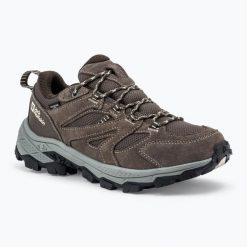 Buty trekkingowe Jack Wolfskin Vojo Tour Texapore Low. Brązowe buty trekkingowe męskie Jack Wolfskin, bez zapięcia. Za 598.60 zł.