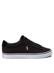 Polo Ralph Lauren Tenisówki Sayer 816749369001 Czarny. Czarne trampki i tenisówki męskie Polo Ralph Lauren, bez wzorów, z materiału, bez zapięcia. Za 299.99 zł.