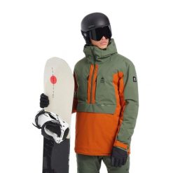 Kurtka narciarska męska Protest Prthalem. Brązowe kurtki narciarskie i snowboardowe damskie Protest, l, bez wzorów, bez kaptura, narciarskie. Za 569.99 zł.