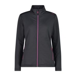 Bluza damska turystyczna CMP 31E1846. Szare bluzy bez kaptura damskie CMP, l, z materiału. Za 363.55 zł.