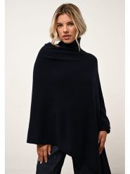 Just Cashmere Kaszmirowy golf "Ava" w kolorze granatowym rozmiar: M. Niebieskie golfy damskie Just Cashmere, m, bez wzorów, z kaszmiru, bez ramiączek. Za 215.21 zł.
