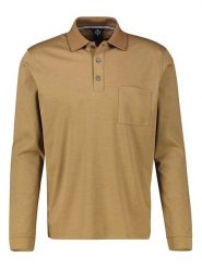 Lerros Koszulka polo w kolorze karmelowym rozmiar: XXL. Brązowe koszulki polo męskie Lerros, xxl, bez wzorów, bez ramiączek. Za 114.95 zł.