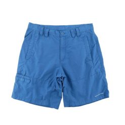 Columbia bermudy męskie cargo z ochroną Omni-Shade. Niebieskie szorty męskie Columbia, l, trekkingowe. Za 127.76 zł.