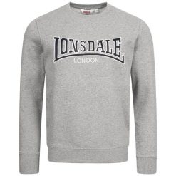 Bluza z okrągłym dekoltem Lonsdale Berger Lp181. Szare bluzy bez kaptura męskie Lonsdale, m. Za 260.50 zł.