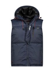 Canadian Peak Kamizelka pikowana "Vetincelleak" w kolorze granatowym rozmiar: S. Niebieskie kamizelki męskie Canadian Peak, s, z materiału. Za 173.99 zł.