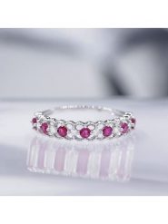 DIAMOND & CO Złoty pierścionek "Koh Samui" z diamentami rozmiar: 52. Czerwone pierścionki damskie Diamond & Co, z diamentem, złote. Za 1,035.99 zł.