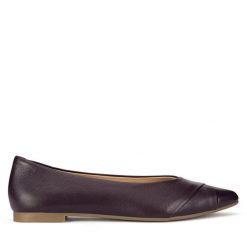 Baleriny Lasocki. Fioletowe baleriny damskie Lasocki, bez wzorów, bez obcasa. Za 169.99 zł.