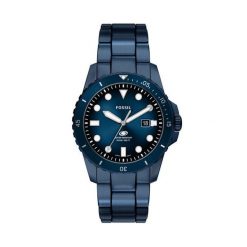 Zegarek Fossil. Niebieskie zegarki męskie Fossil. Za 889.99 zł.