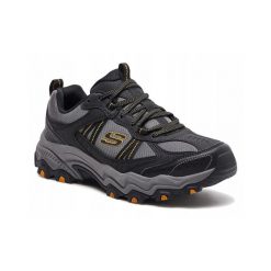 Buty Męskie Skechers Stamina Terenowe Trekkingi Sportowe. Czarne buty sportowe na co dzień męskie Skechers, bez zapięcia, trekkingowe, Skechers Sport. Za 329.00 zł.